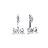 Orecchini Pandora Donna in Argento Zirconia 293543C01 - 293543C01